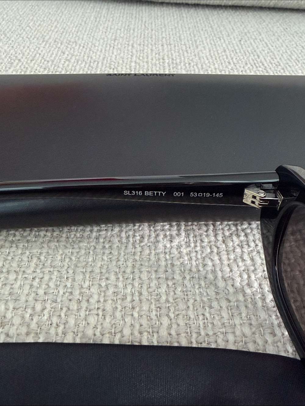 BNNW Saint Laurent Betty Black Sunglasses - Picture 4 of 7